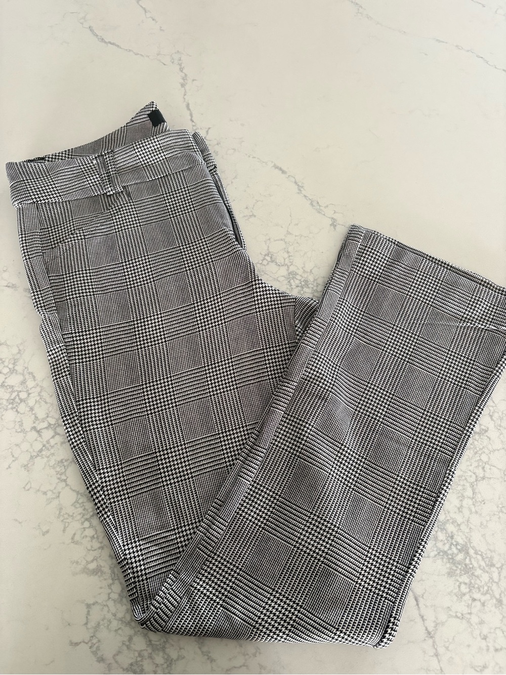 torrid Black and White Plaid Trousers